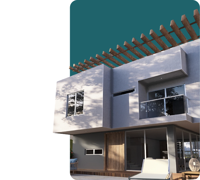 Vista arquitectónica de Palma de Mallorca